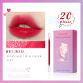 Cotton Swab Lip Glaze Disposable Lipstick Dye Lip Liquid Cotton Swab Lip Gloss Lipstick 【shipping within 24 hours】. 