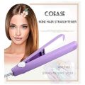 Mini Small Hair Straightener Student Mini Crystal Flat Iron Bangs Straight Hair Curler Fashion Portable Hair Styling Tools. 