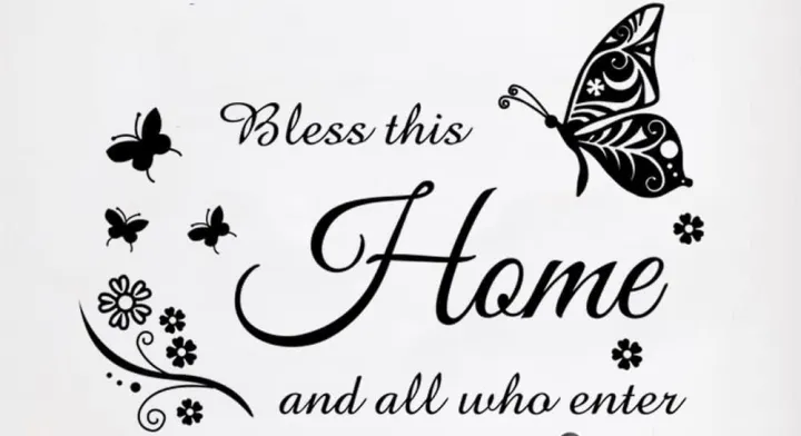 Inspirational%20Quotes%20Bless%20This%20Home%20and%20All%20Who%20Enter%20Family%20Wall%20Stickers%20for%20Living%20Room%20Bedroom%20Wall%20Decorations%20-%20Image%203