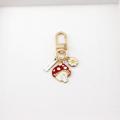 Cute keychain aesthetic keychain accessories kawaii ladies key ring,girls charm keychain,backpack. 