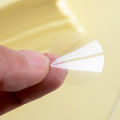 1000 15MM clear round sticker round transparent labels circle PVC Sealing labels Encounter. 