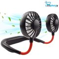 Neck Hanging Neck Fan for Kitchen, 7 Blades Folding Handheld Fan Wearable Portable Neckband Mini Fan USB Chargeable. 