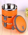 3 Tier Lunch Box Stainless Steel. 