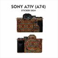 sony a7iv a74 sticker skin for body protection and decore (skin lgany ki tarteeb parsel k sath hogi). 