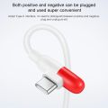 Original Capsule Cable 100cm Elbow Flash Quick Charging Type C Line Best for Gaming. 