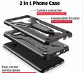 OPPO A5s Back Stand Shockproof Hybrid Armor Series Case Black. 