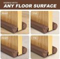 Draft Door Stopper 36 Inches, Draft Guard for Interior Door, Heavy Duty Door Sweep, Sound Proof Reduce Noise Keeping Warm in and Cold Out, Thicker Door Draft. 