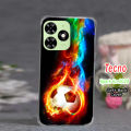 Tecno Spark Go 2024 Back Cover - Foot Ball 2Gud Soft Phone Case For Boys. 