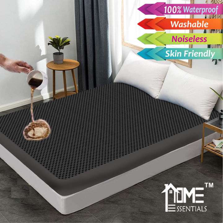 Waterproof%20Mattress%20Cover%20King%20Queen%20&%20Single%20Mattress%20Protector%20Anti%20Slip%20Double%20Bed%20Fitted%20Bed%20Sheet%20%20By%20Home%20Essentials%20-%20Image%204