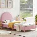 Kids Single Bed with side table and Rack. 