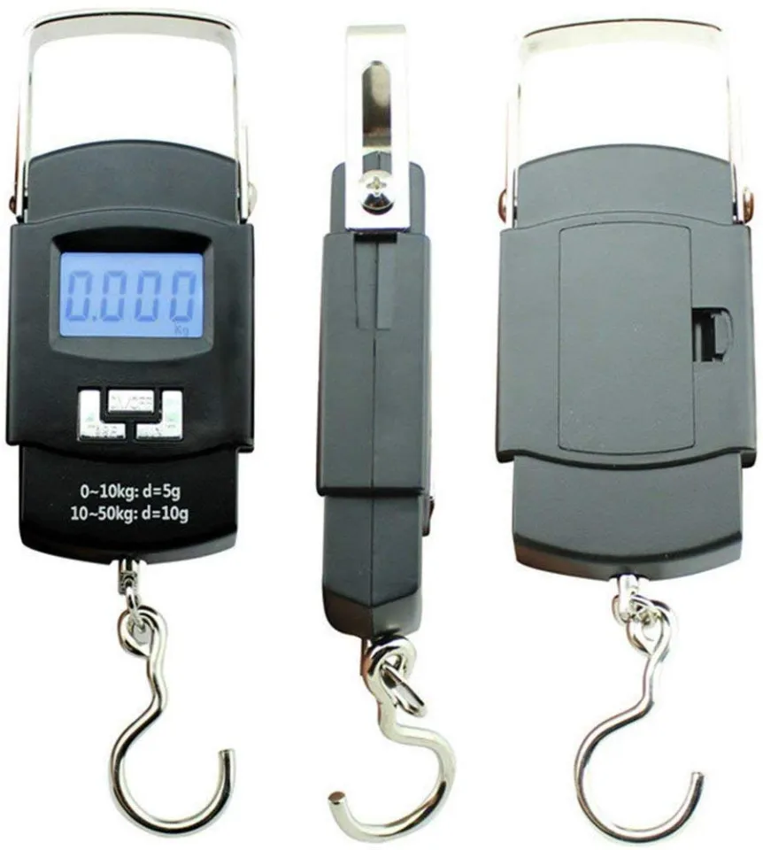 Mini Luggage Scale Portable Electronic Scale - 25kg/5g Digital Pocket ...