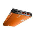 Zero® Lumin L-100 Power Bank 10000mAh 22.5W Fast Charging PowerBank | QC 3.0 Powerbank | USB-C Input/Output Powerbank  | Built-in Cable Powerbank | Aluminum Body Powerbank | Portable Powerbank  | Fast Charge Power Bank for Android & IOS. 