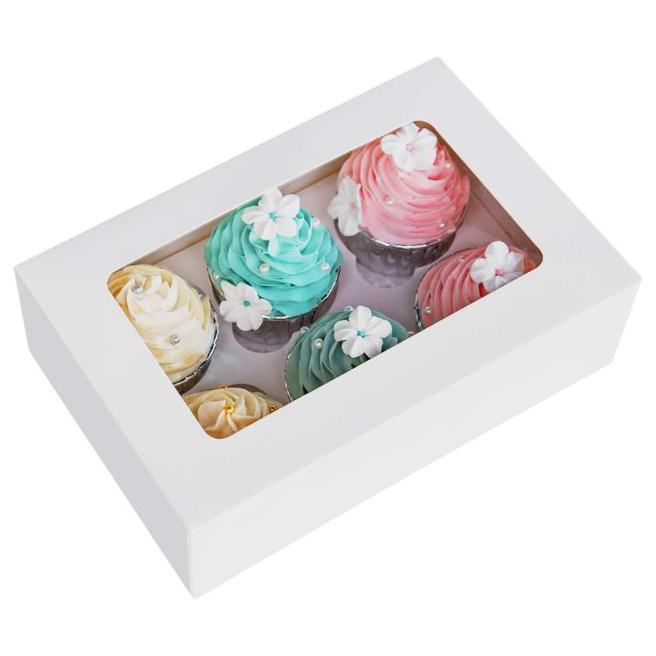 Bizlink%20Enterprises-Pack%20of%2010%20box%206%20hole%20Food%20Grade%20Cupcake%20Cake%20Packaging%20Box%20with%206%20cavity%20liner%20clear%20PVC%20window%20for%20Handmade%20Baking%20%20gift%20box%20-%20Image%202
