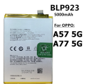 OPPO A57 5G , A77 5G , A77s Battery Replacement BLP923 Battery with 5000mAh _ Silver. 