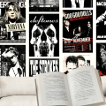 16 pcs 90’s ROCK A6 Posters – 4.1x5.8 inches poster Perfect Wall Art for Any Space closet Modern Room Aesthetic room inspo music pinterest look girly trendy cool posters. 