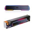 Kisonli Led-913 Sound Bar Bluetooth Gaming Colorful Light Speaker With Rgb Light. 