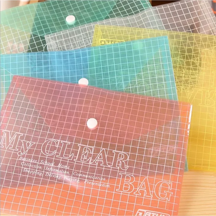 Clear%20Bag%20file%20for%20Documents%20(4%20Pcs)%20-%20Clear%20Bag%20Transparent%20Button%20File%20-%20Clear%20Filing%20Document%20Bags%20-%20MultiColour%20Plastic%20Folder%20Legal%20Size%20-%20Image%207