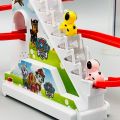 paw petrol Climbing Stairs Toy Children Roller Coaster Toy Set paw petrol Race Track Set With LED Flashing Lights, Music. 