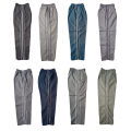 New Cotton Trousers For Men And Boys Stylish with Single Piping Design 2 Pockets Multi Colored Casual Wear Comfortable and Good Quality Perfect for Summer - Pack of 2. 