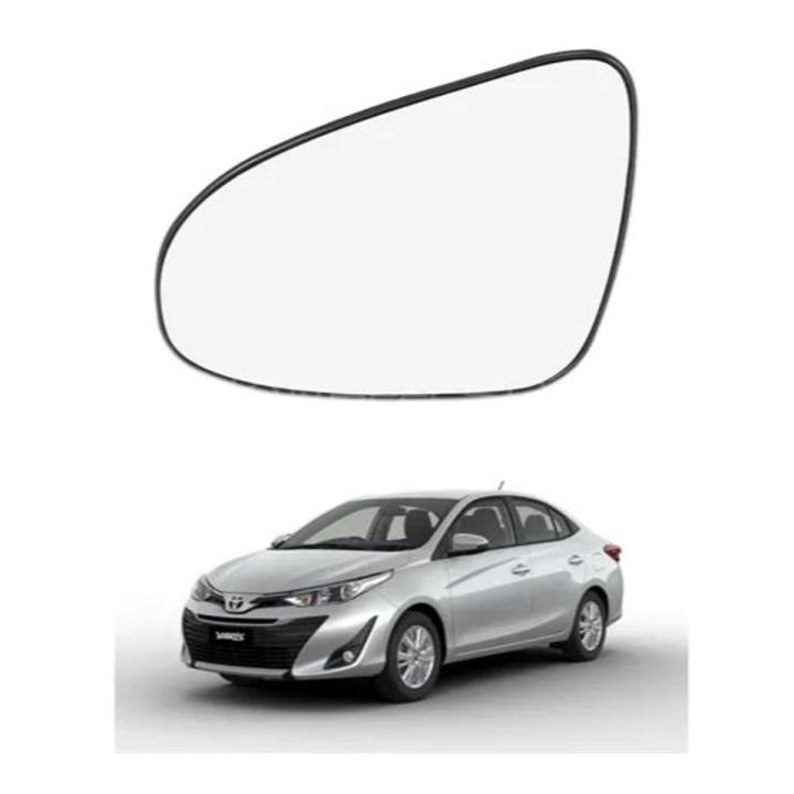 Toyota Yaris Side Mirror Reflective Glass 1pc price