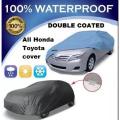 Toyota Corolla Altis Double Coated Car TOP COVER 100% Water & Dust Proof  Scratchless Parking cover Multi color. 