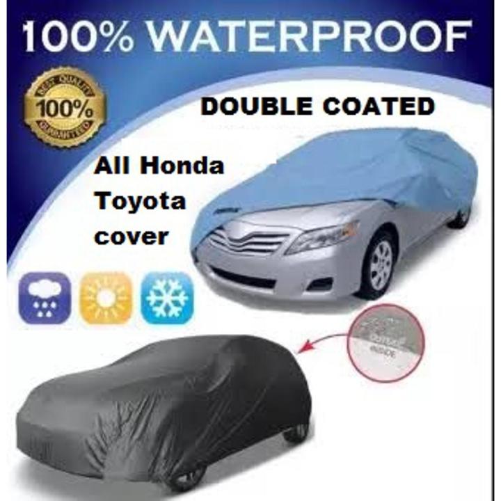 Toyota Corolla Altis Double Coated Car TOP COVER 100% Water & Dust Proof  Scratchless Parking cover Multi color