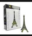 HT     Metal Eiffel 4 to 5 inch Figurine Metal Paris Eiffel Tower Metal Craft Famous Landmark Building Metal Statue For Gift & Home. 