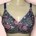 Pure Cotton Floral Bra for Women – Non-Padded, Assorted Colors, Sizes 30-50. 