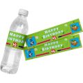 6pcs Superzings Theme Water Bottle Stickers Birthday DIY Baking Seal Labels Sticker Birthday Party Baby Shower Decoration Supply. 