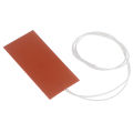 15W 12V DC Flexible Waterproof Silicon Heater Pad Wire Heater Engine Block Oil Pan Hydraulic Tank Heating Plate Mat 50X100mm. 