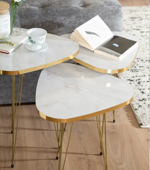DWU%20presents%20Mdf%20Wood%20Triangle.%20Round,%20Flower%20&%20Square%20Nesting%20Table%20With%20Metal%20Stand%20Set%20of%203%20Round%20table%20Table%20Decoration%20coffee%20table%20round%20coffee%20table%20dining%20table%20Nesting%20table%20set%20Side%20Table%20Coffee%20Table%20nesting%20table%20Decor%20-%20Image%203