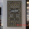 Kiswa Kaaba Mecca Islamic Arabic Calligraphy Kiswa Kaaba Door Art Poster Canvas Painting Wall Prints Picture for Room Home Decor. 