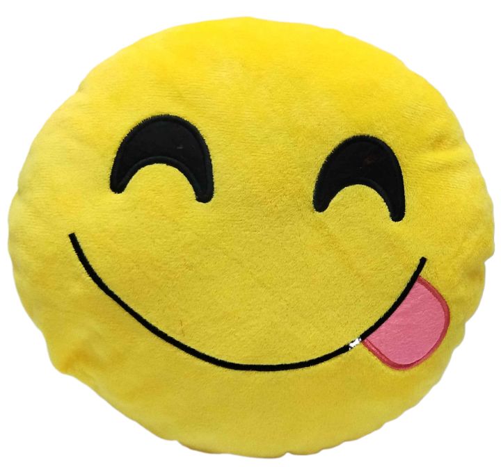 Smiley%20Round%20Emoji%20Pillow%2024cm%20Medium%20Size%20with%20Filling%20or%20Cover%20Only,%20Soft%20Cushions%20for%20Home%20Decor%20and%20Gifts%20-%20Image%203