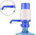 Manual Water Pump Dispenser For 19 liter Water Cans Large - Blue & White. 
