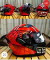 Helmet Jiekai JK-902 Red 93 FlipUp Dual Visor DOT Approved For Heavy Bike. 