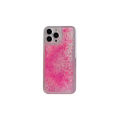 Luminous Liquid Sand Glitter Phone Case, Glow Dark Liquid, Luxury Quicksand Cover, iPhone 14 Pro Max, 11, 13, 12 Mini, 7, 8 Plus, XR, X, XS, SE. 