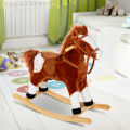 Rocking Horse For Kids with Wheels Swing and singing Features. 