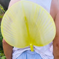 Household Fan Evasive Fan Palm-leaf Fan Lightweight Large Cattail Fan Anti Falling Cattail Fan Enlarged Cattail Fan. 