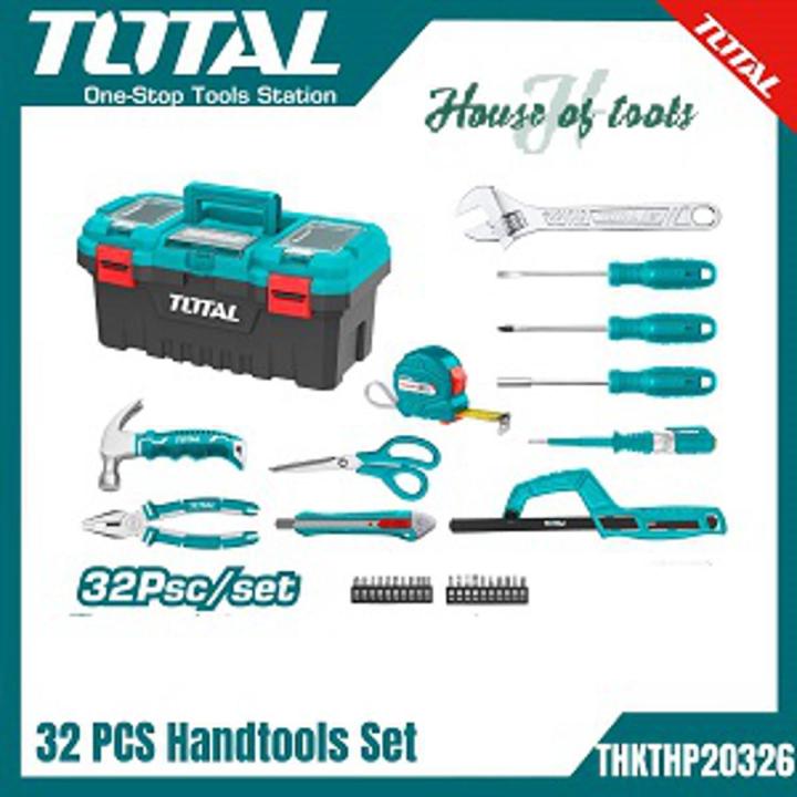TOTAL 32 pcs handtools set THKTHP20326- House Of Tools