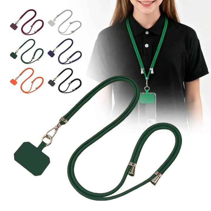 Universal With Patch Crossbody Lanyard Adjustable Anti-lost Phone ...