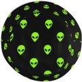 Alien Cool Black Green Print Bucket Hat Fisherman Fishing Sun Cap for Adult Women Men Girl Boy Unisex. 