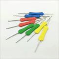 Pack of 2pcs 6 inch Double-Sided Multi Color Knitting Needles Double Heads Crochet Hooks Sewing Embroidery Needles KS. 