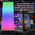 RGB LED Strip ARGB Sync Board for Computer Power Supply GPU Graphics Card Cable Case Neon Line Graphics Card 8PIN. 