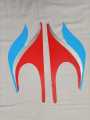Tanki Tapa Sticker 1998 Model Honda 125 ( COMPLETE SET ). 