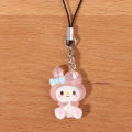 Sanrio Phone Pendant Melody Cinnamoroll Keychain Lanyard Kuromi Bag Charm Hello Kitty Hanging Rope Decoration. 