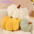 Amamia Pumpkin Throw Pillow Soft Pumpkin Stuffed Toy Halloween Decoration. 