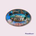 metal cultural plate monuments wall hanging  the souvenir of pakistan decoration item  souvenir gifts. 
