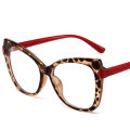Luxury Brand Oversized Cat Eye Reading Glasses Women 2022 Vintage Eyeglasses TR90 Computer Blue Protection Glasses Leopard Red. 