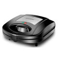 Black & Decker 780W 3 In 1 Interchangeable Grill & Waffle& Sandwich Maker Silver/Black TS2130. 