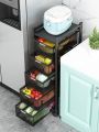 Modern Metal Kitchen Drawer Trolleys Space Saver. 